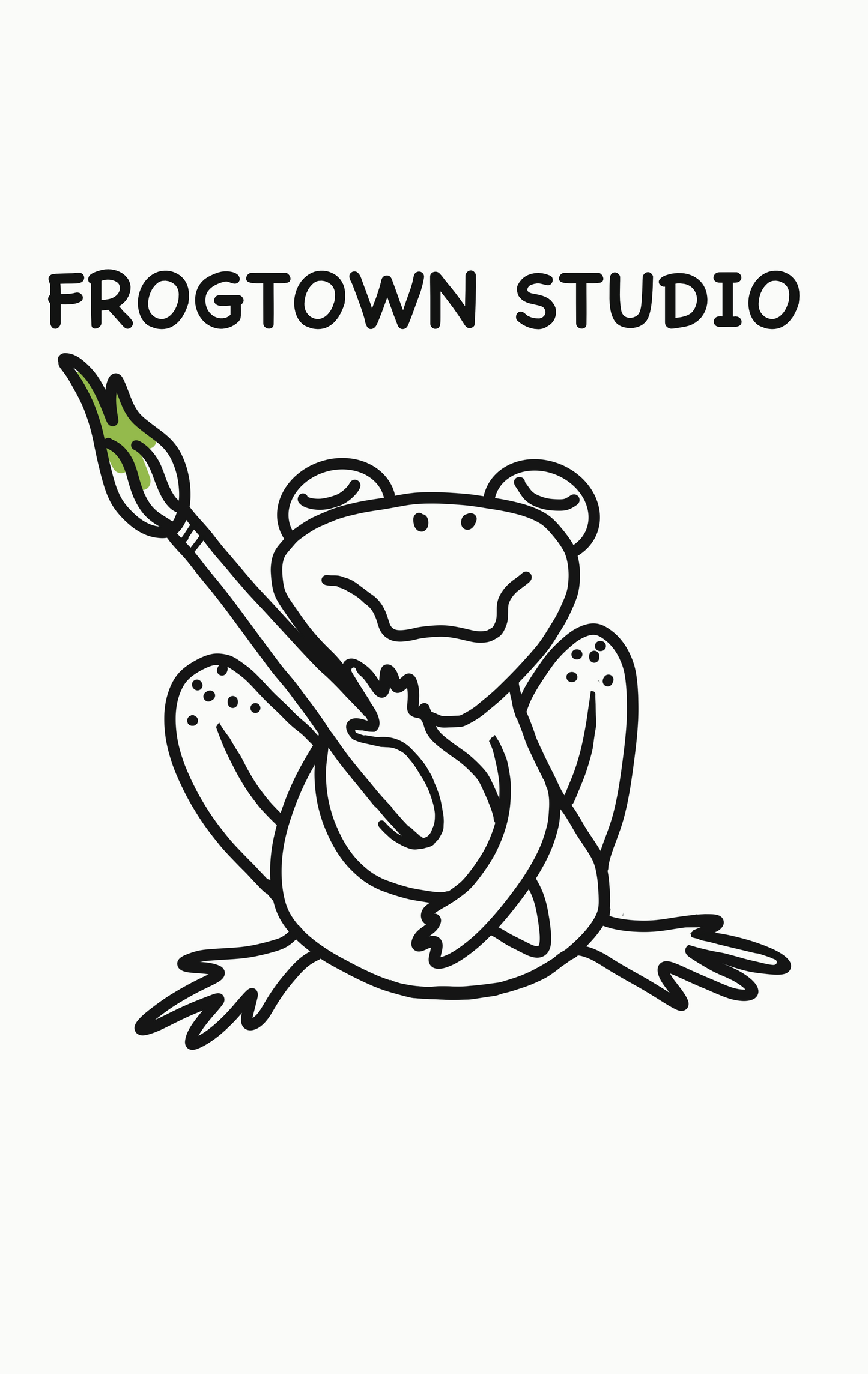 Frogtown Studio logo sticker- FREE with purchase