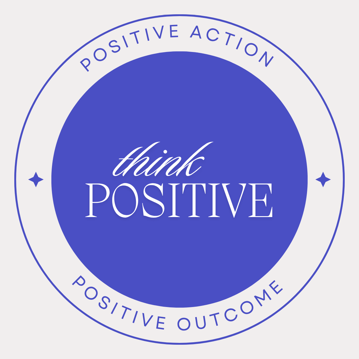 Think Positive "Say It" sticker