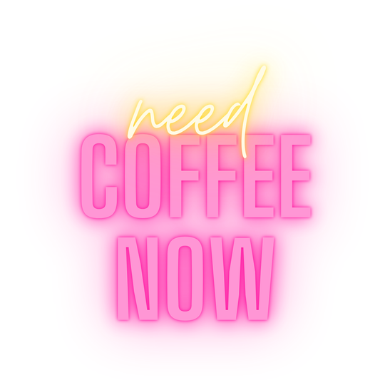 Need Coffee Now sticker